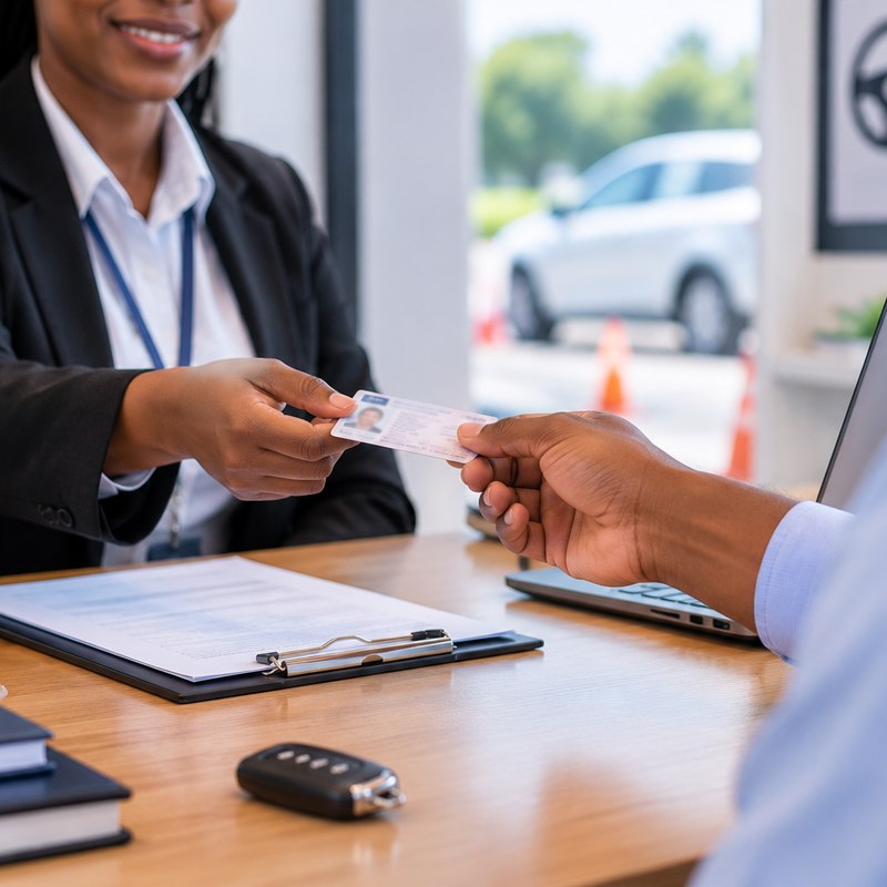 driving license application